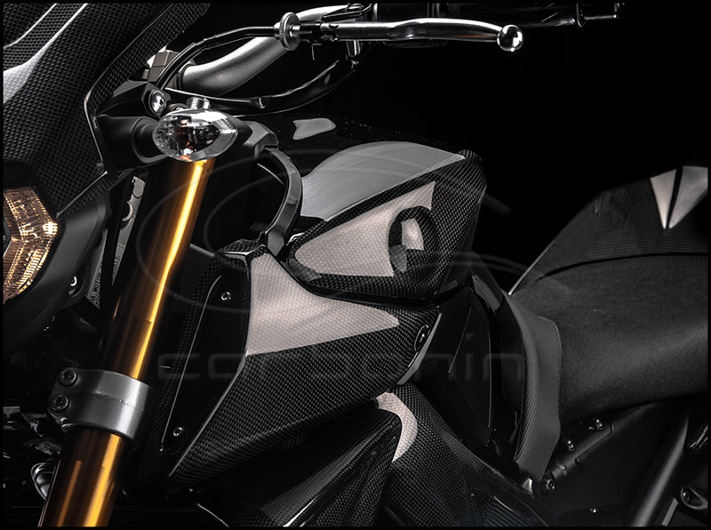 Protezioni Serbatoio - SLIDER CARBONIO YAMAHA MT09 - 2013-2020